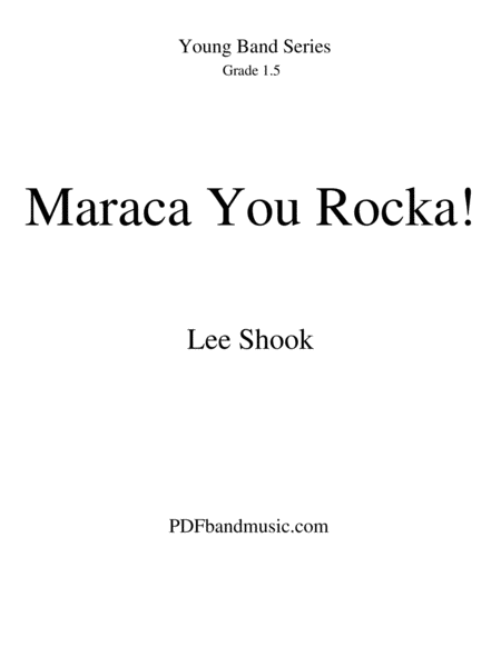 Maraca You Rocka! image number null