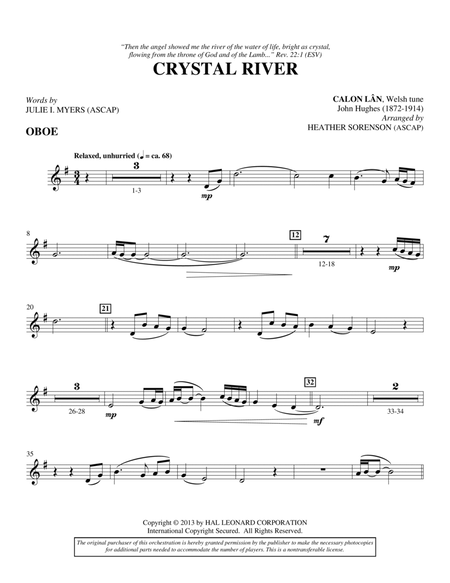 Crystal River - Oboe