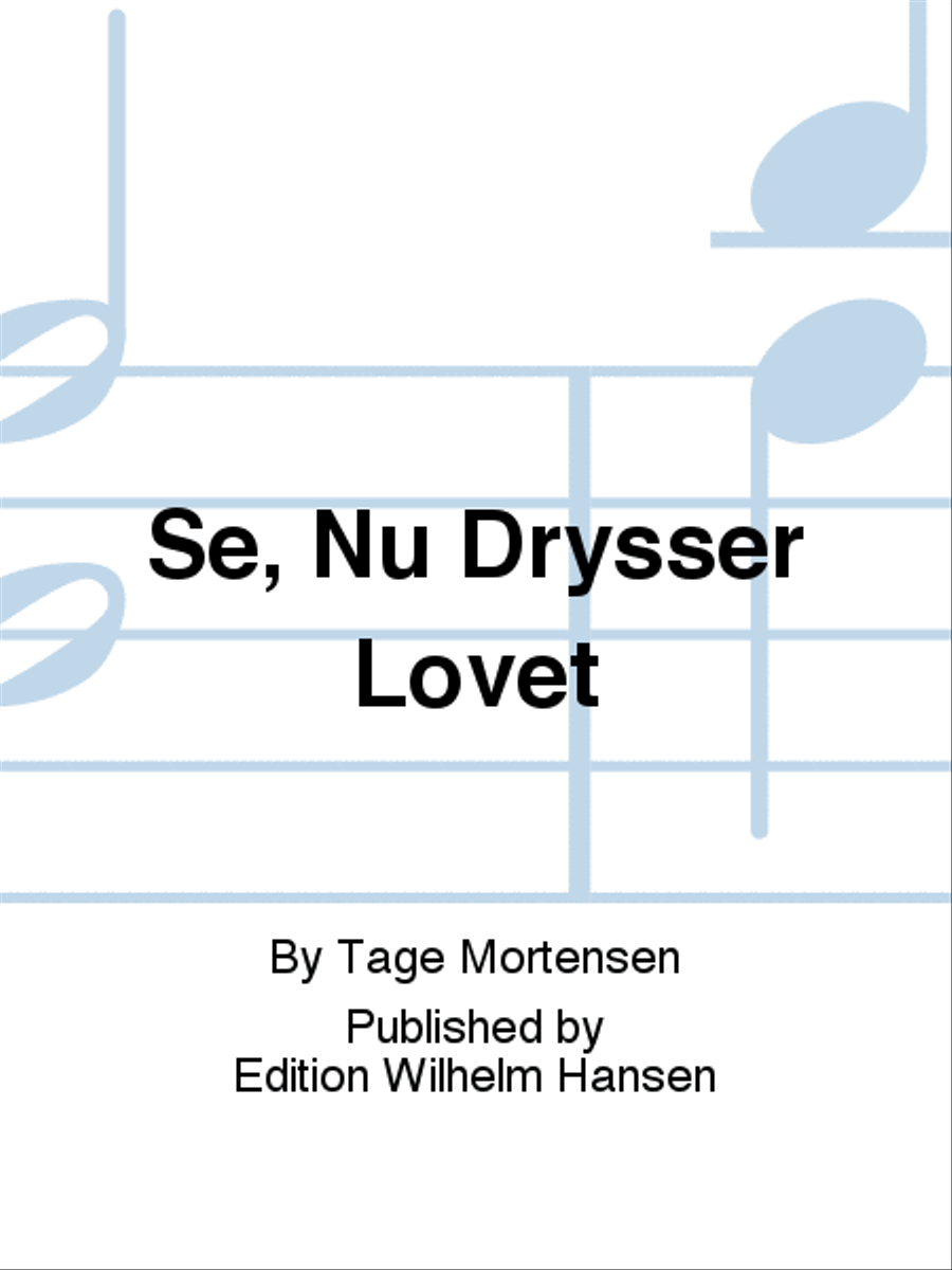 Se, Nu Drysser Løvet Choir scores gallery preview page 1