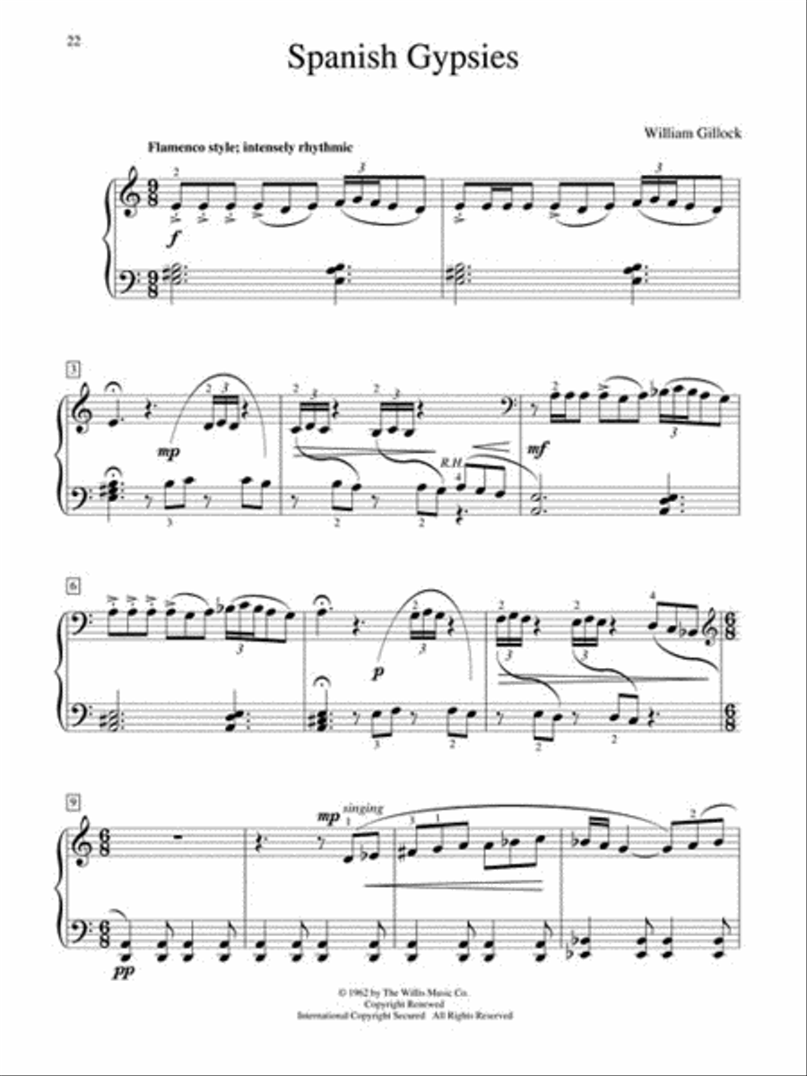 Accents Around the World Piano scores gallery preview page 6