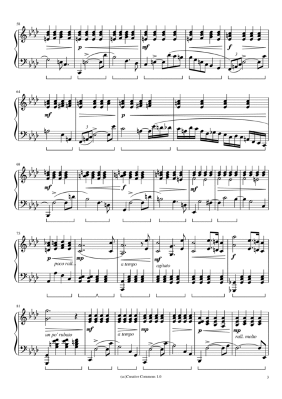 2 preludi Opus 79 Piano Solo scores gallery preview page 3