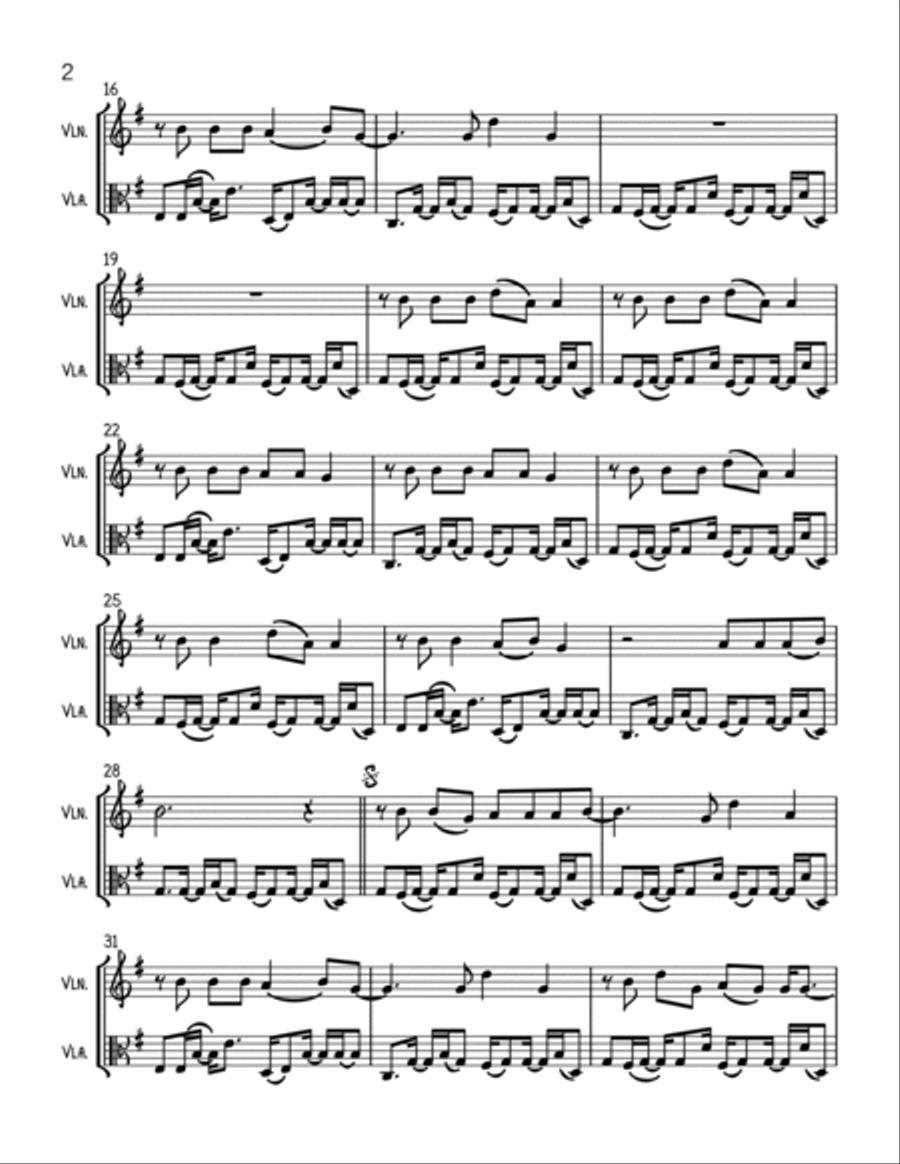 Heartbeats String Duet scores gallery preview page 2