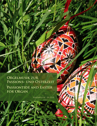 Book cover for Orgelmusik zur Passions- und Osterzeit