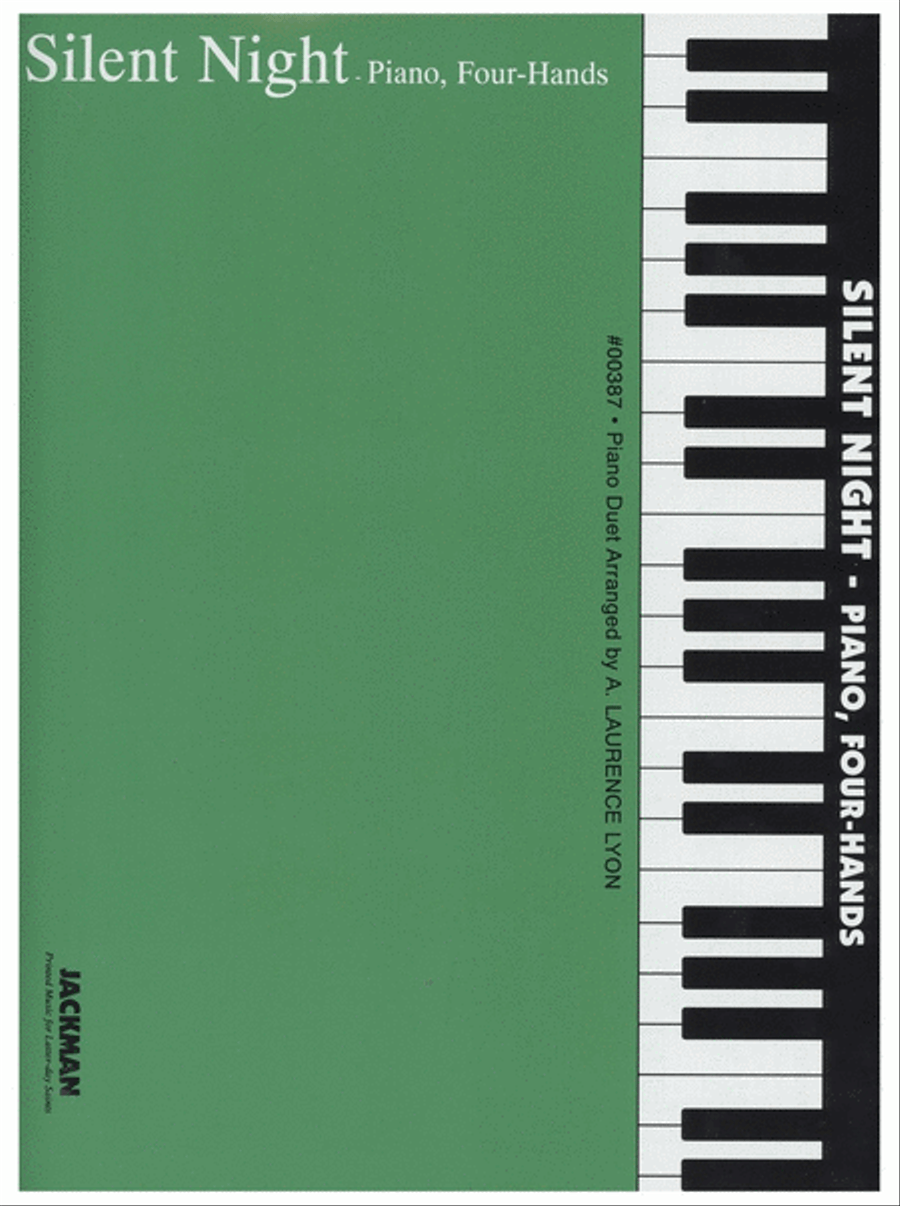 Silent Night - Piano four-hands Piano Duet scores gallery preview page 1