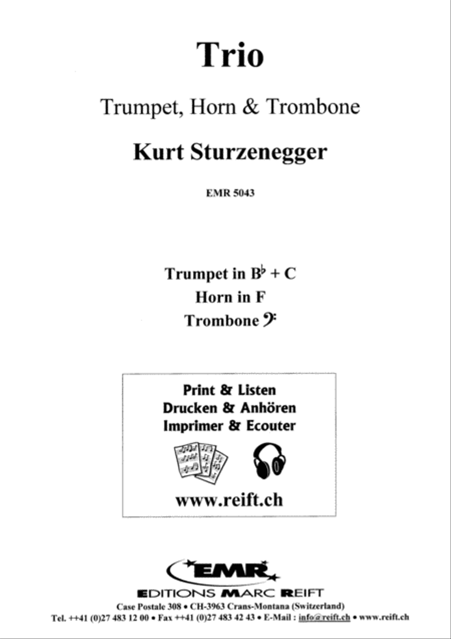 Trio Brass Trio scores gallery preview page 7