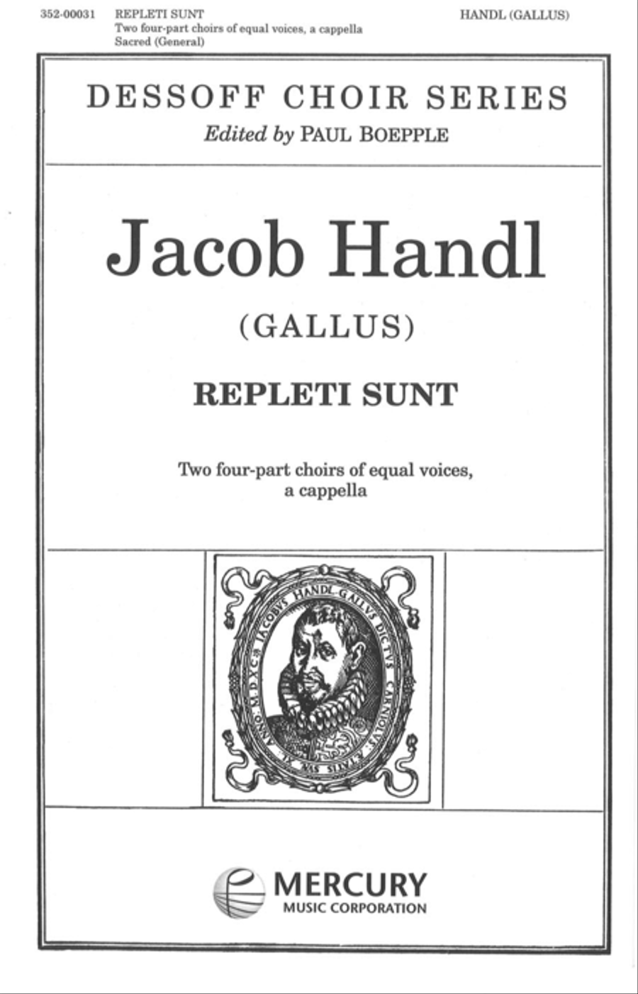 Repleti Sunt Choir scores gallery preview page 1