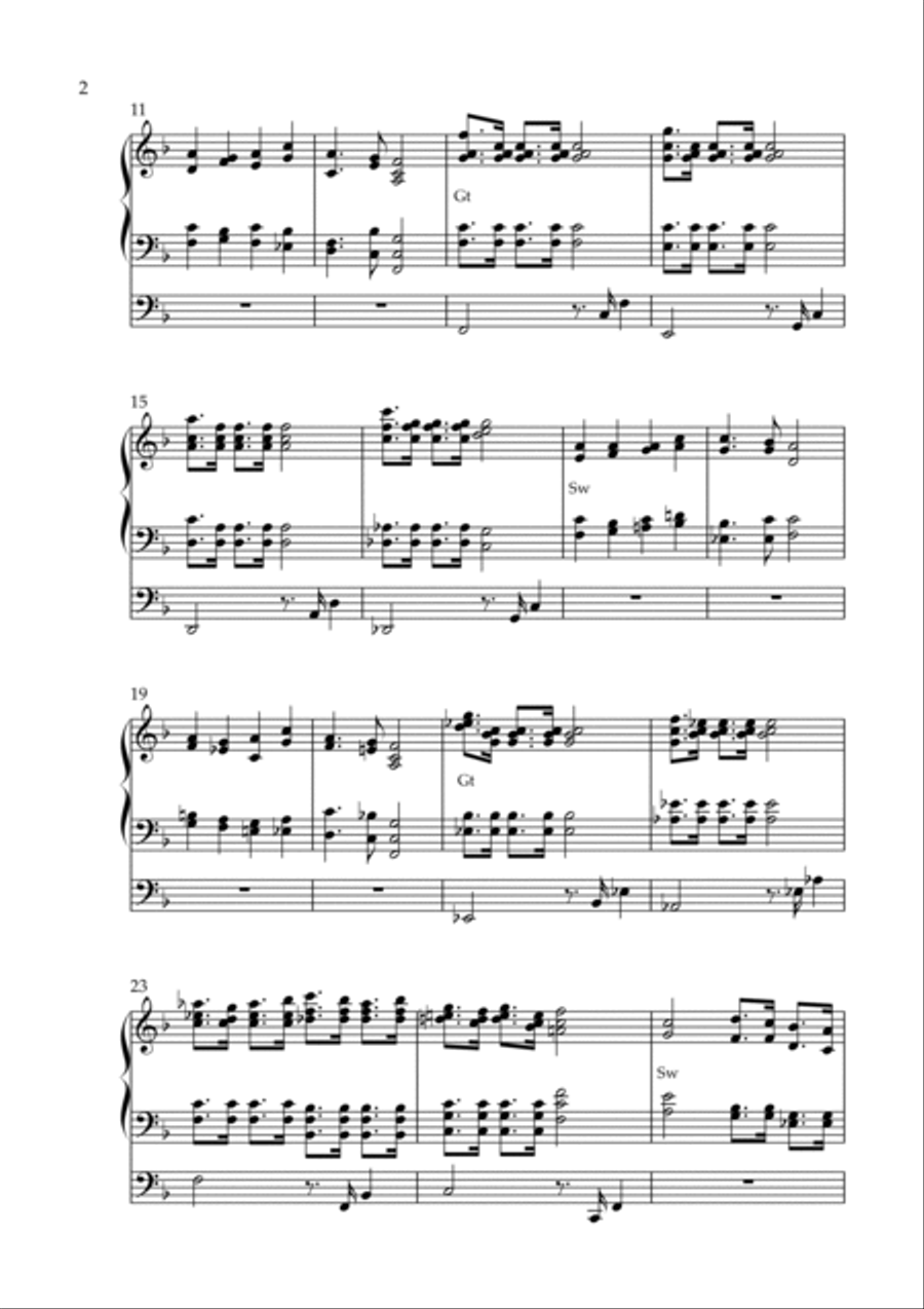 Processional on 