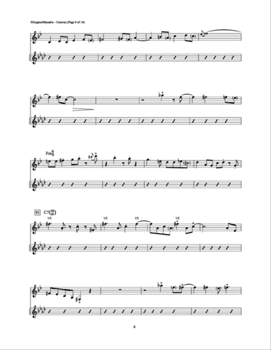 Caravan Small Ensemble scores gallery preview page 6