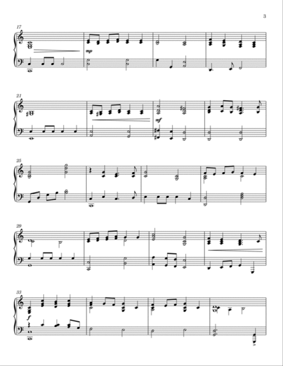 Thine Be the Glory | Piano Hymn Collection Volume 4 Piano Solo scores gallery preview page 4