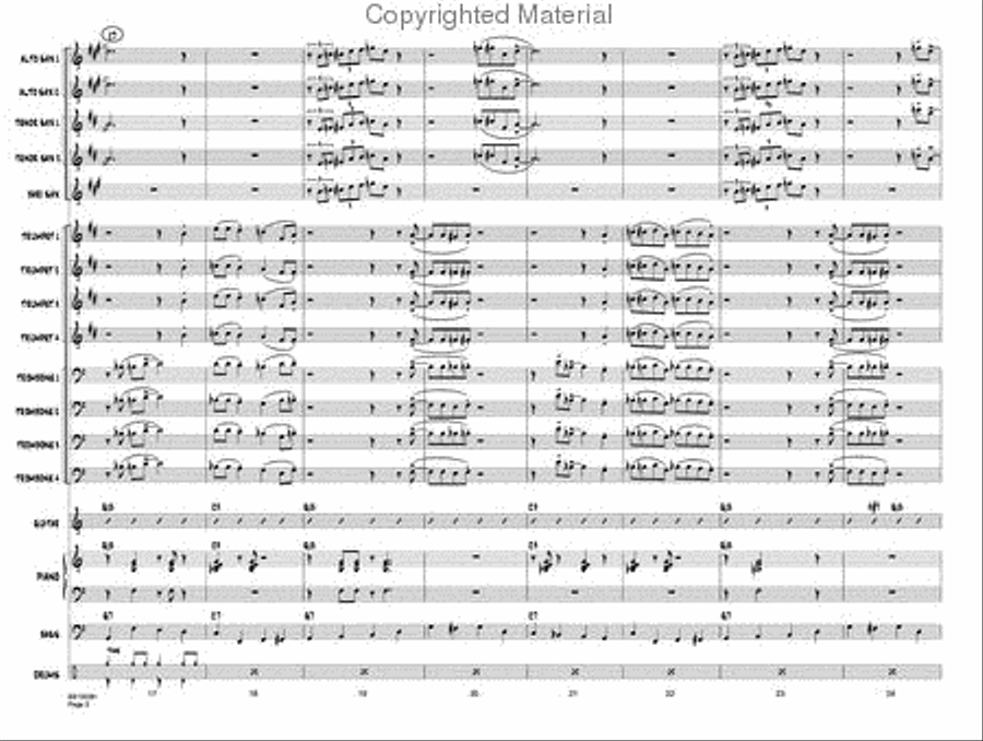 Doctor Blues Doctor Blues Jazz Ensemble scores gallery preview page 4