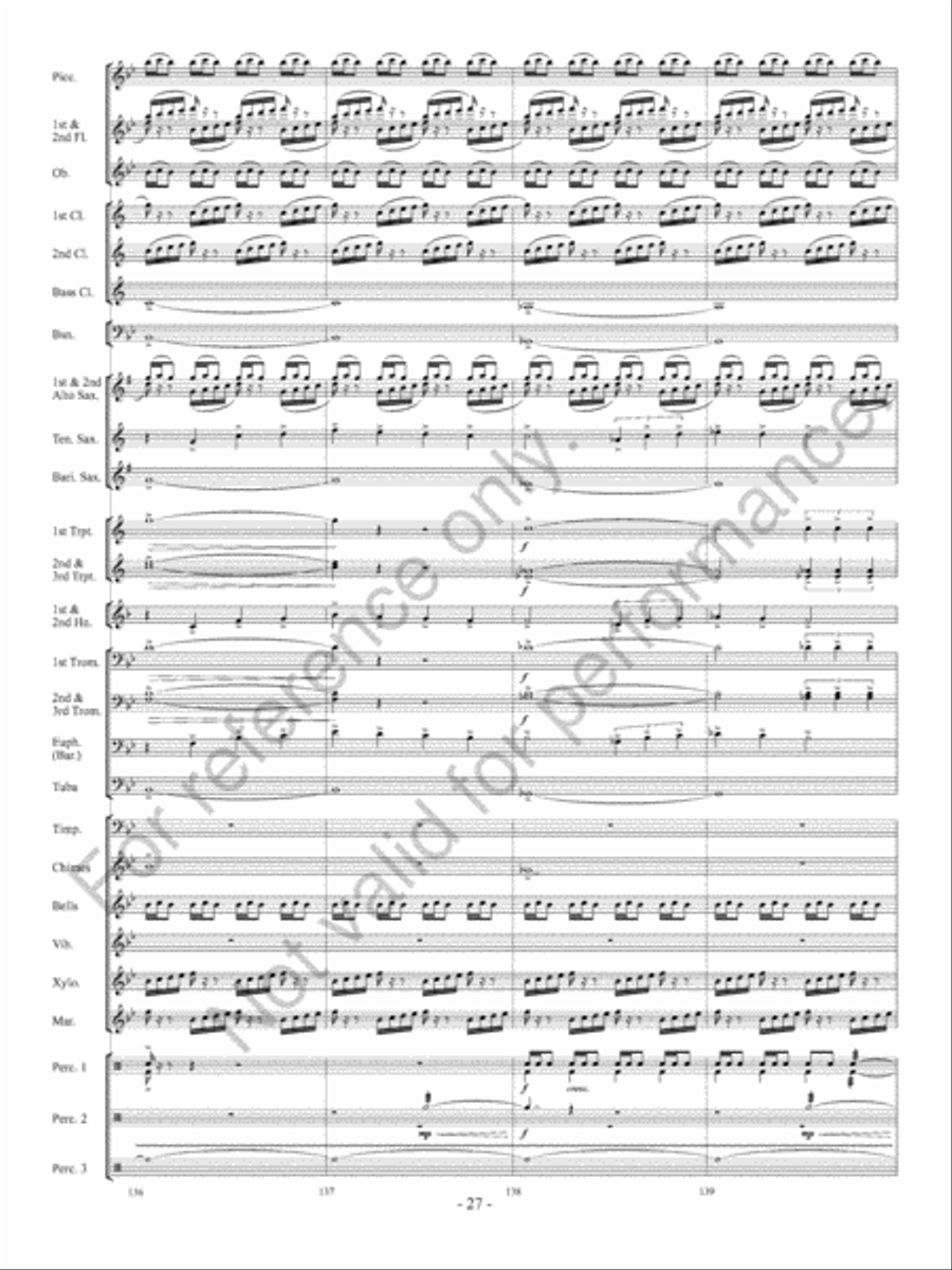 Sunscapes Sunscapes Concert Band scores gallery preview page 28