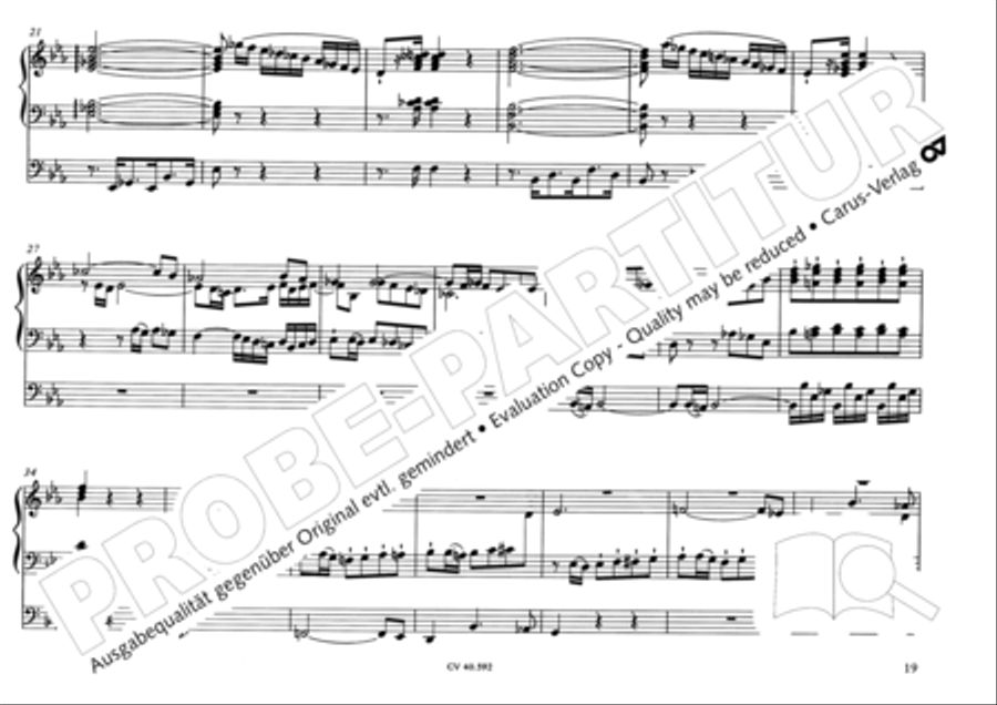 Free Organ Music from the Romantic Period, Vol. II (Freie Orgelmusik der Romantik, Band II) Organ scores gallery preview page 20