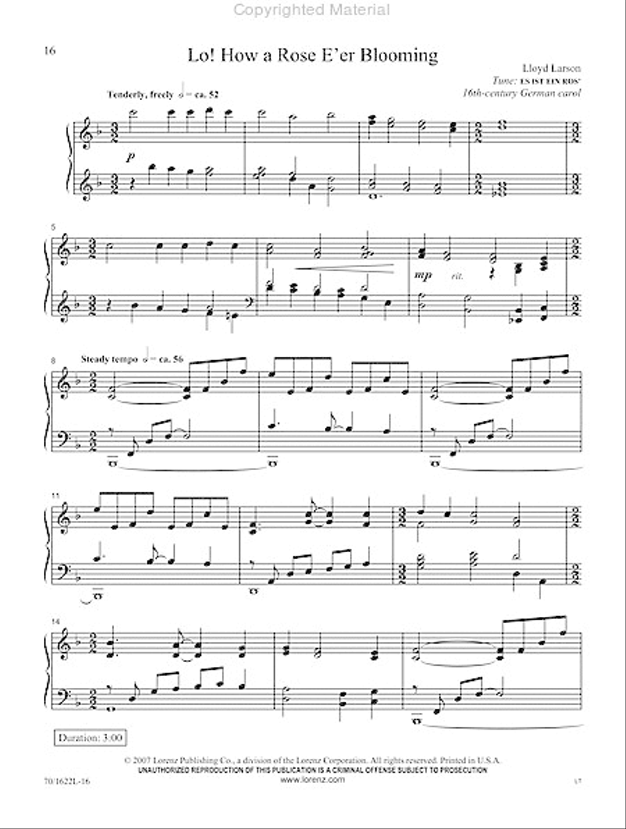 Carols We Love Piano Solo scores gallery preview page 3