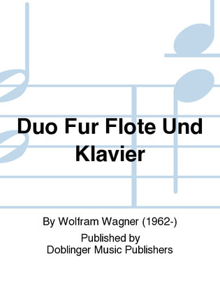Duo fur Flote und Klavier