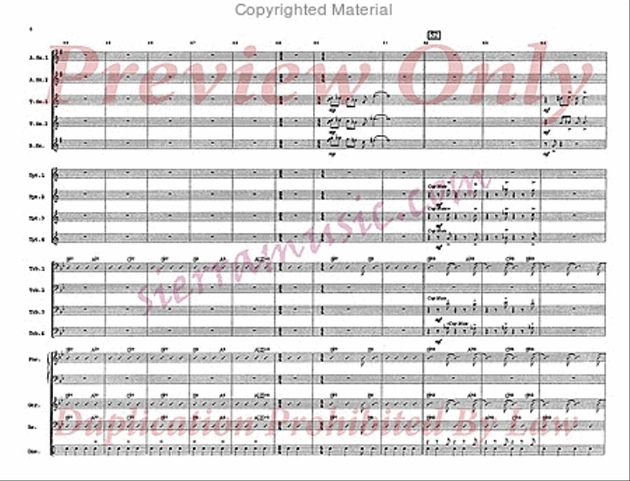 Oolitic Stomp Oolitic Stomp Jazz Ensemble scores gallery preview page 7