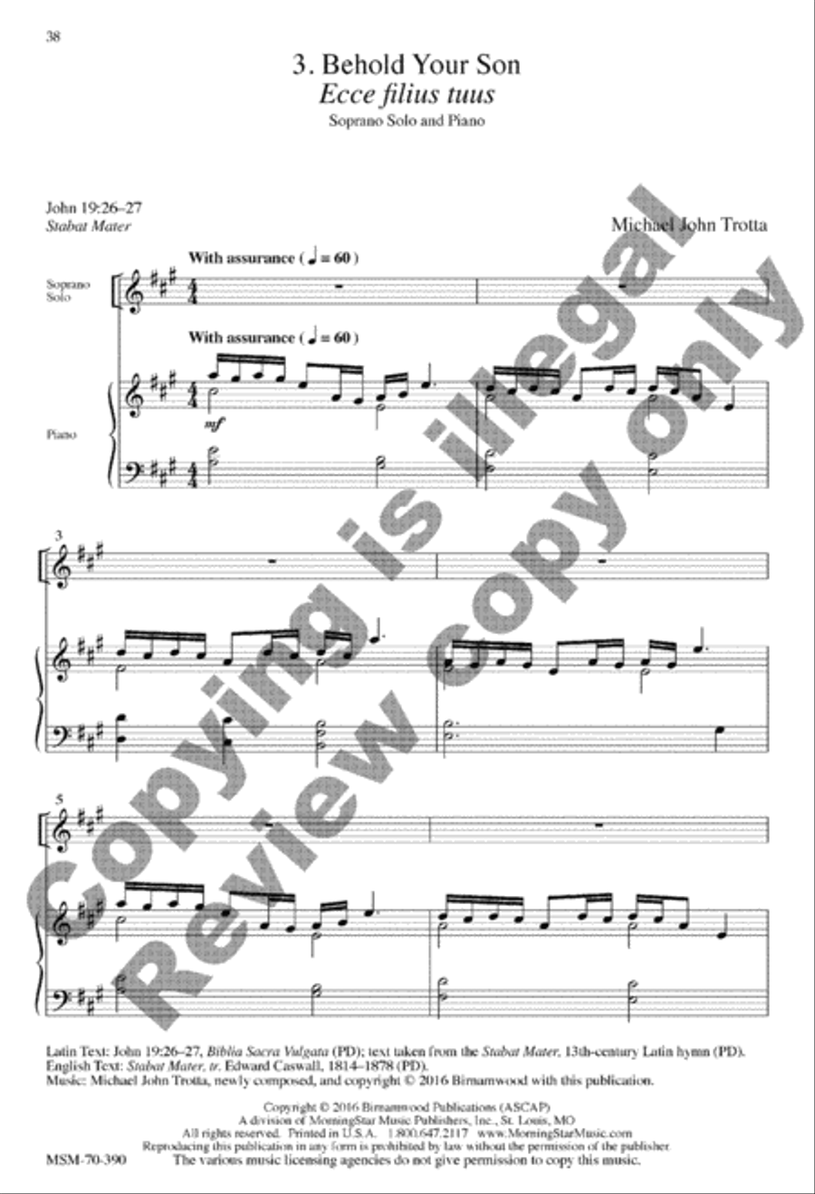 Seven Last Words Seven Last Words 4-Part scores gallery preview page 56