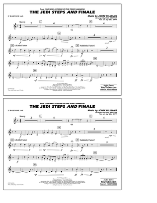 The Jedi Steps and Finale (from Star Wars: The Force Awakens) - Eb Baritone Sax