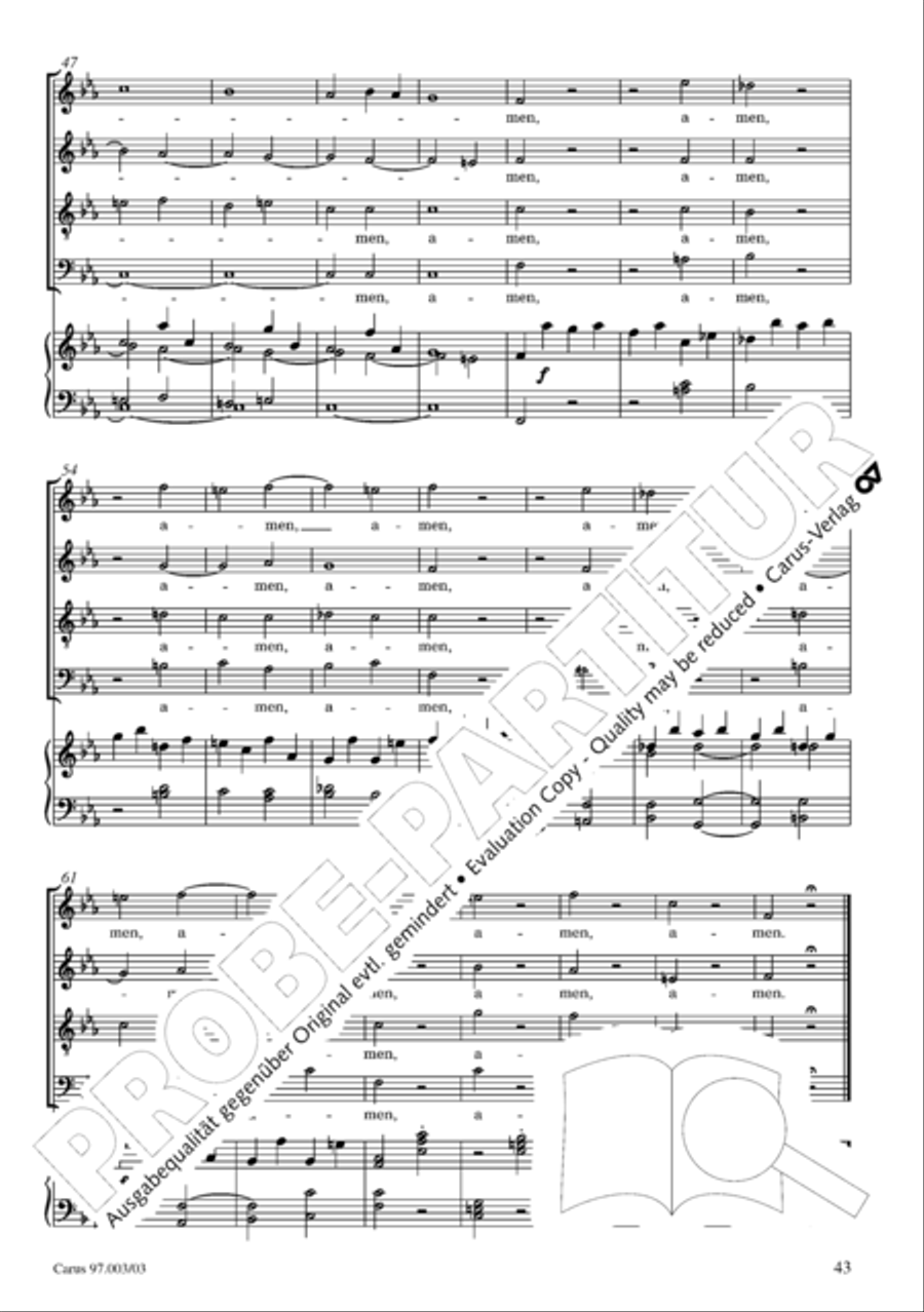 Stabat mater Stabat mater 4-Part scores gallery preview page 44