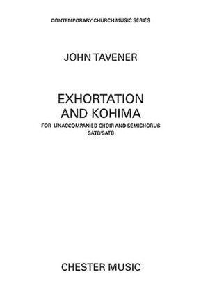 Book cover for Exhortation and Kohima