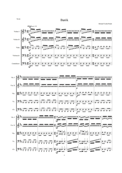 Barók - Concerto para Violino e Orquestra de Cordas