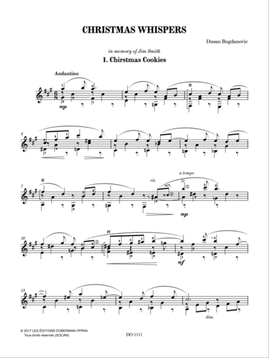 Scénario Classical Guitar scores gallery preview page 3