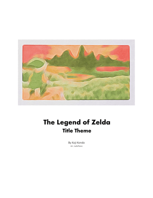 Book cover for The Legend Of Zelda