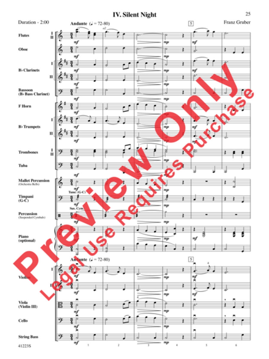 Joyful Holidays Joyful Holidays Full Orchestra scores gallery preview page 26