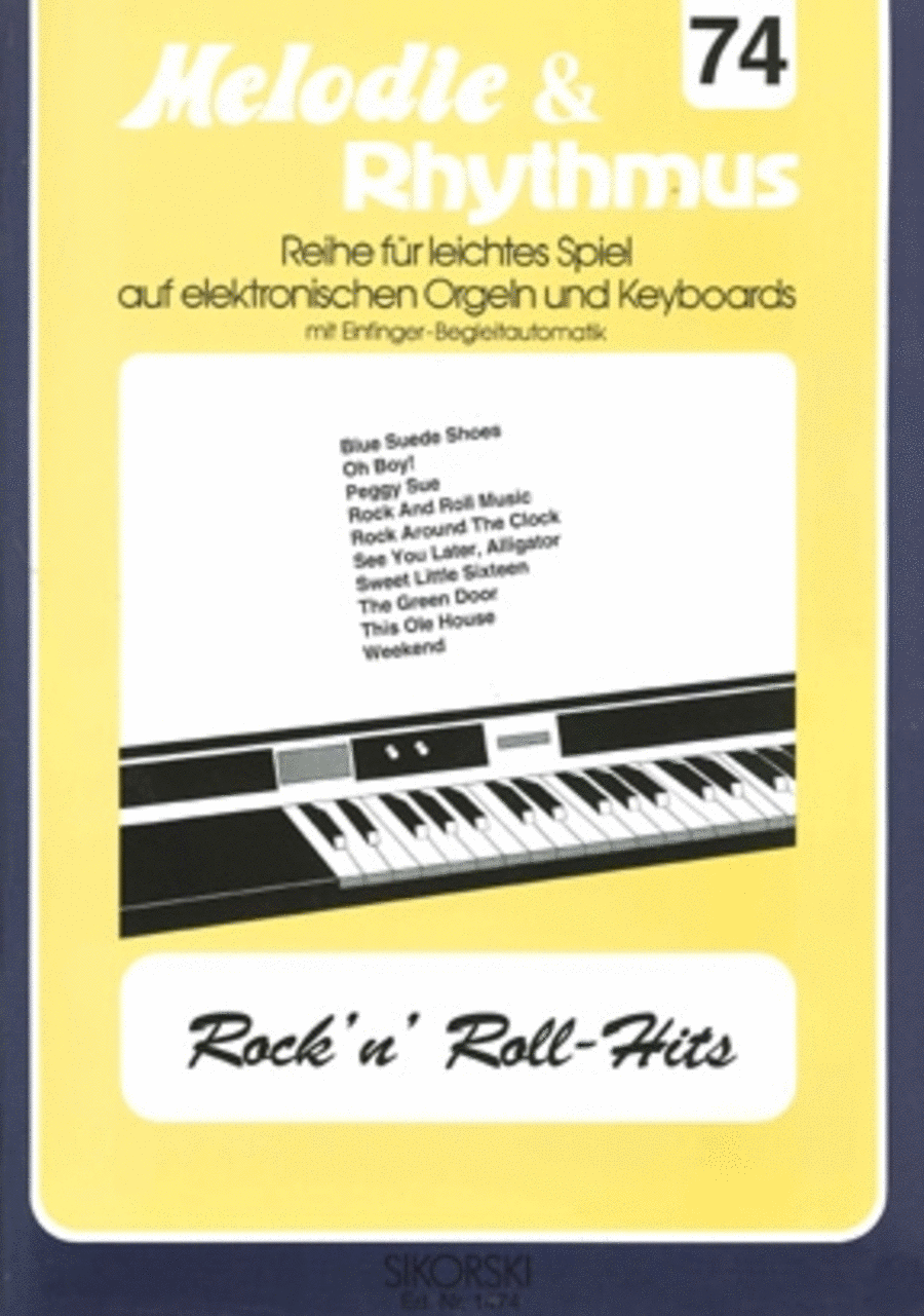 Melodie & Rhythmus, Heft 74: Rock 