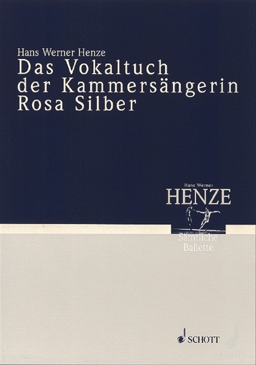 Henze Hw Vokaltuch Der Rosa Silber (ep)