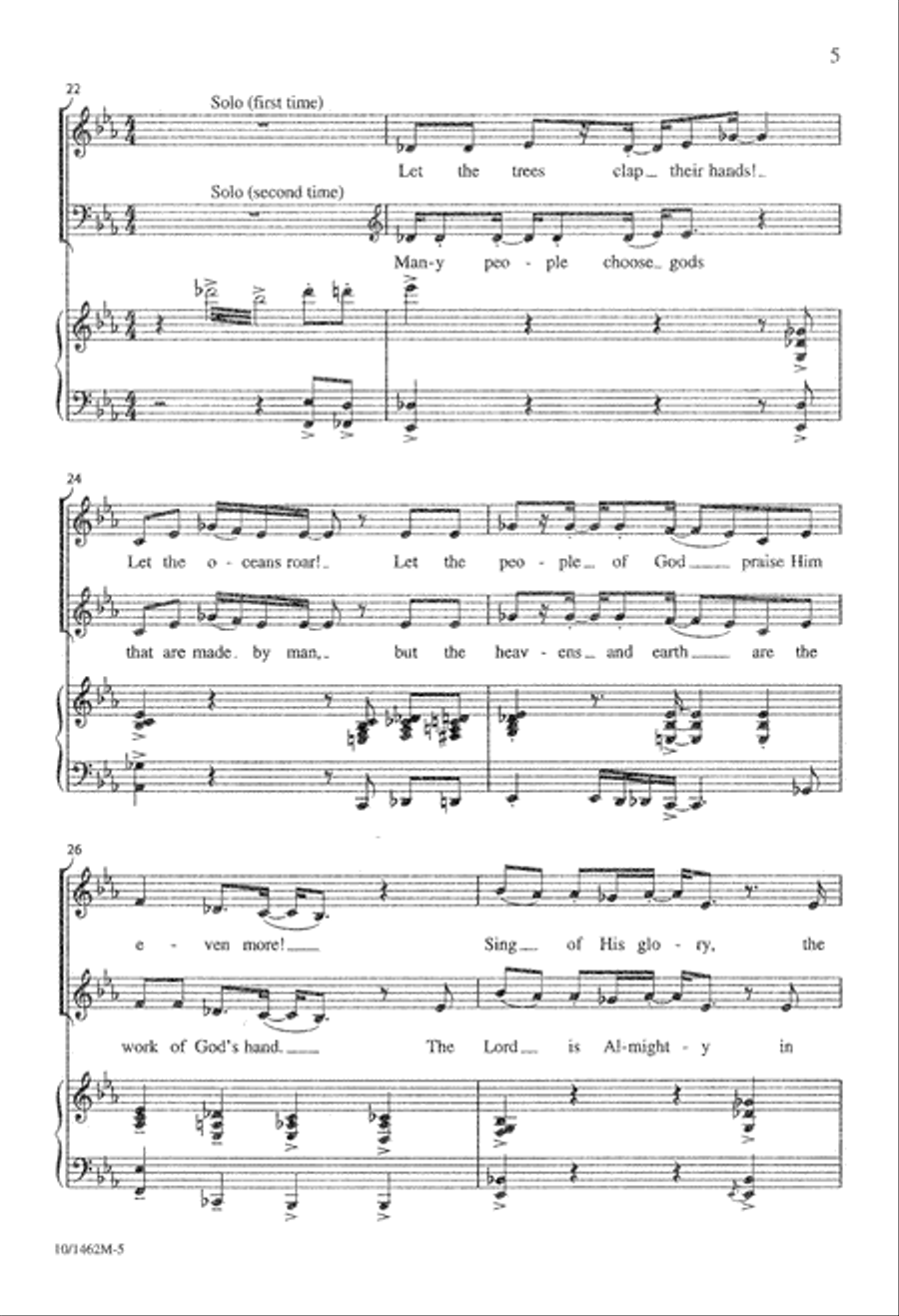 Everlasting Praise Divisi scores gallery preview page 5