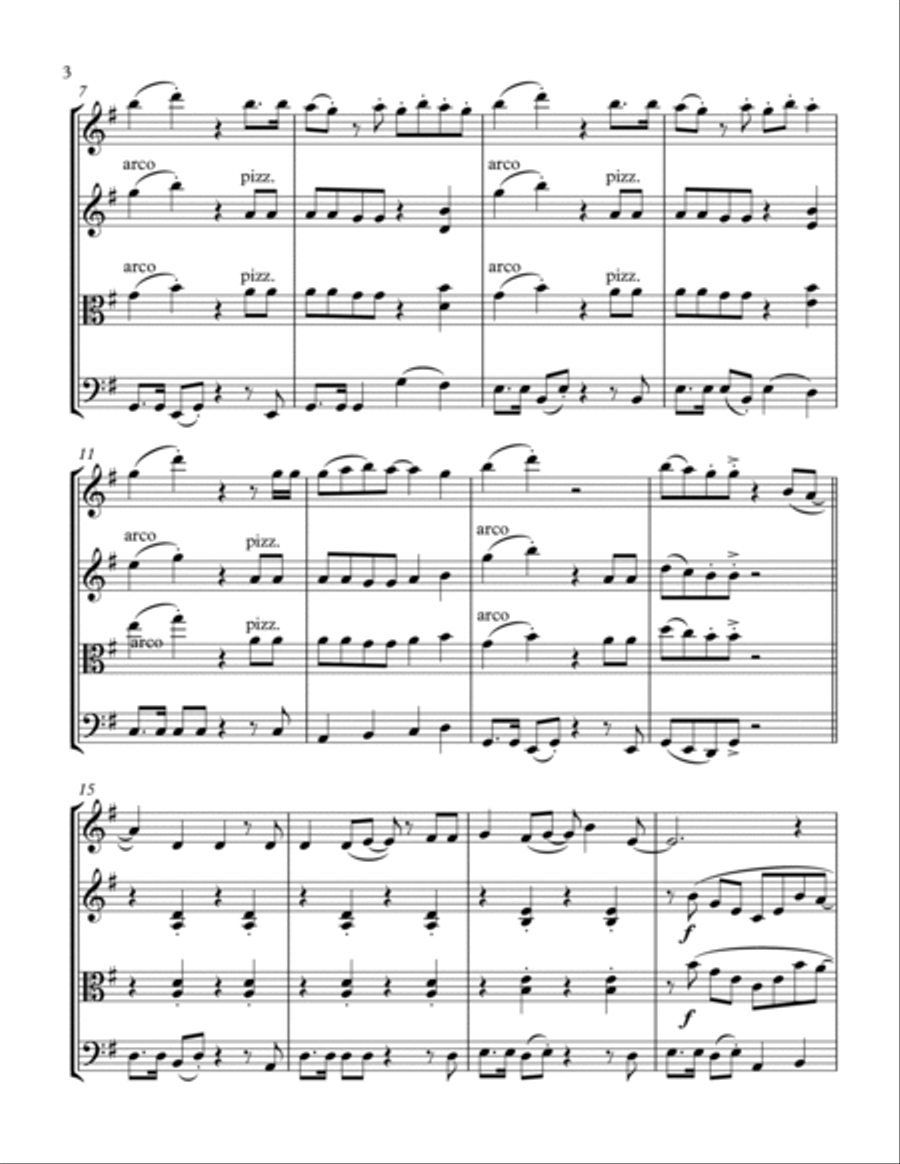 I Wanna Dance With Somebody String Trio scores gallery preview page 5