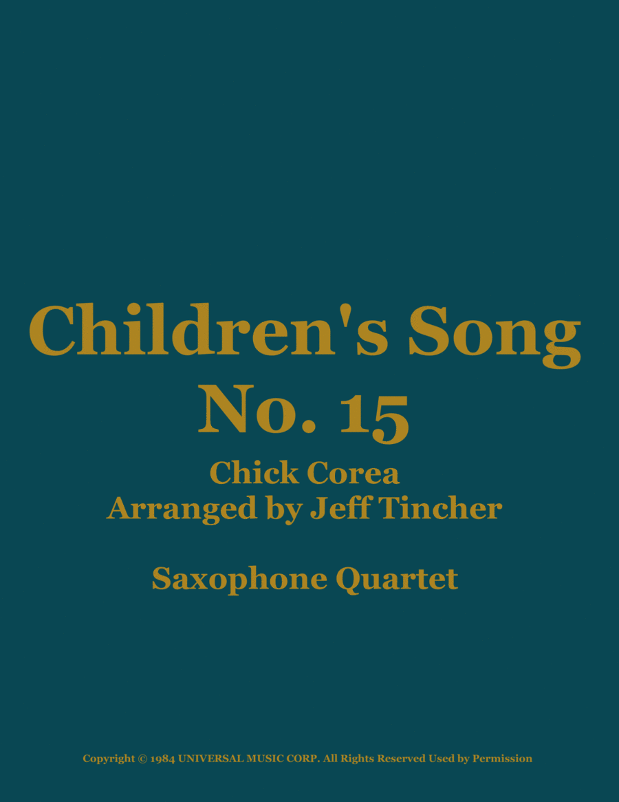 Children's Song No. 15 image number null