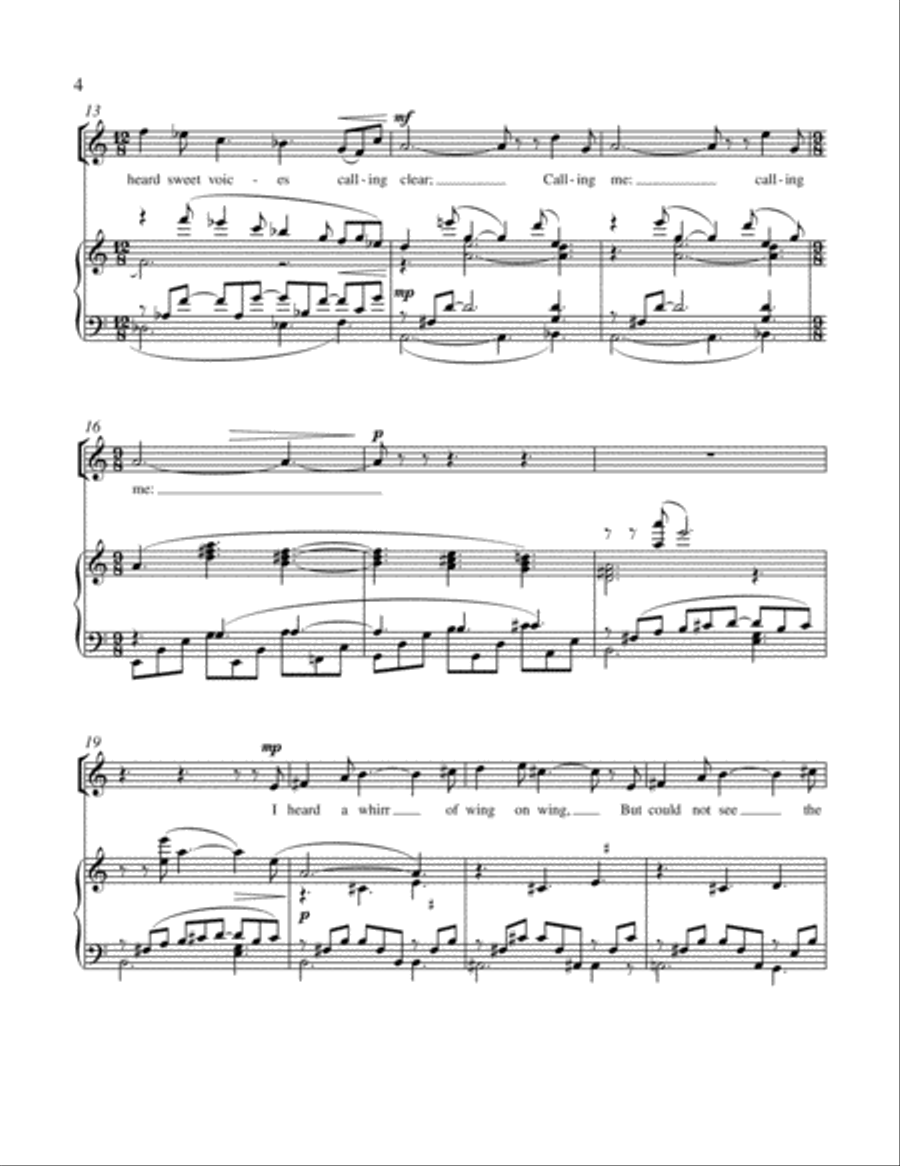A Hope Carol High Voice scores gallery preview page 3