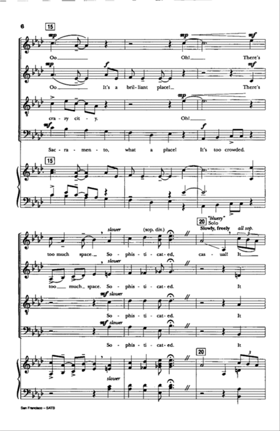 Hey, Ho, Sacramento 4-Part scores gallery preview page 5