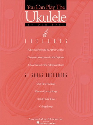 Book cover for You Can Play the Ukulele