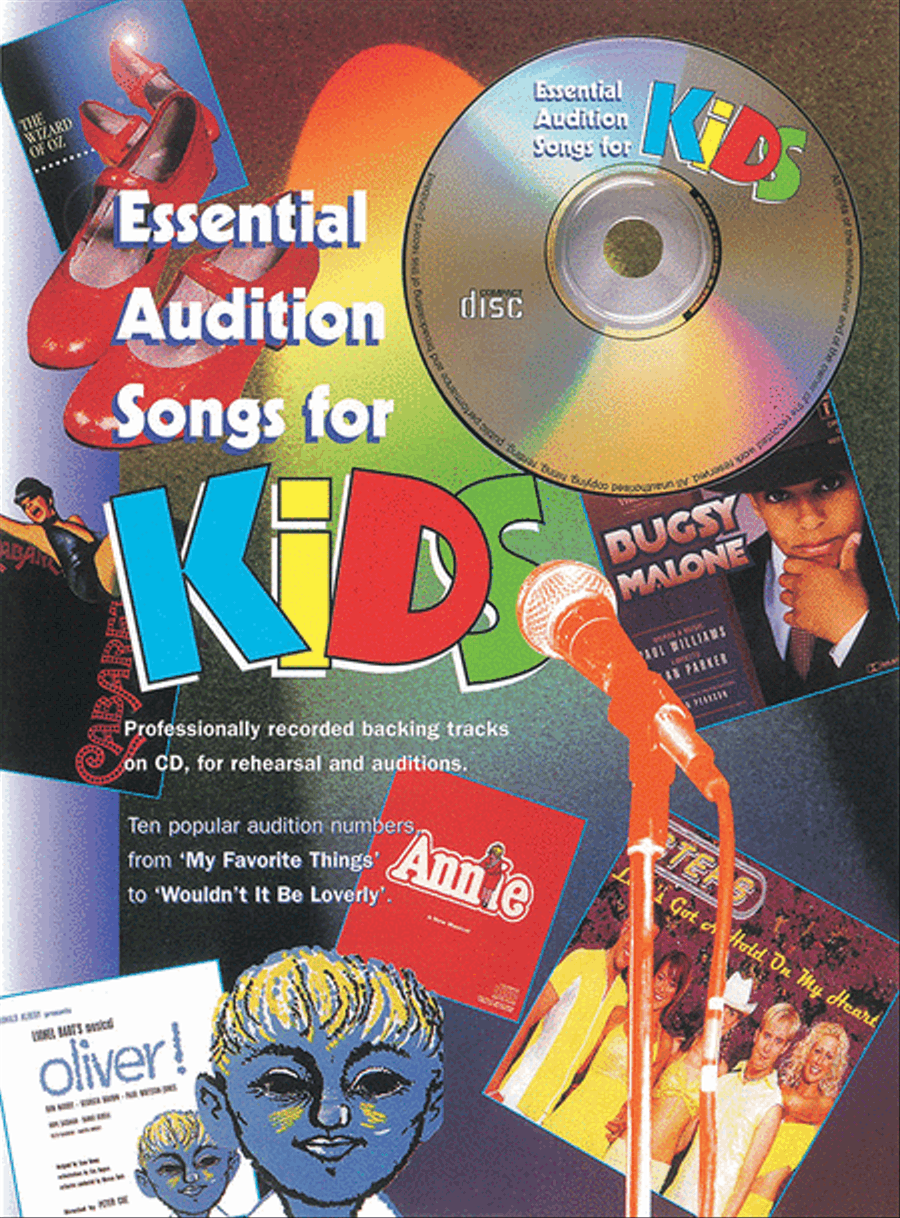 Essential Audition Songs for Kids Piano, Vocal, Guitar scores gallery preview page 1