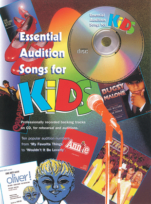 Book cover for Essential Audition Songs for Kids