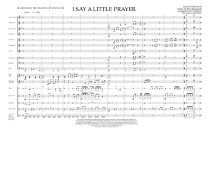 I Say a Little Prayer (arr. Jay Dawson) - Conductor