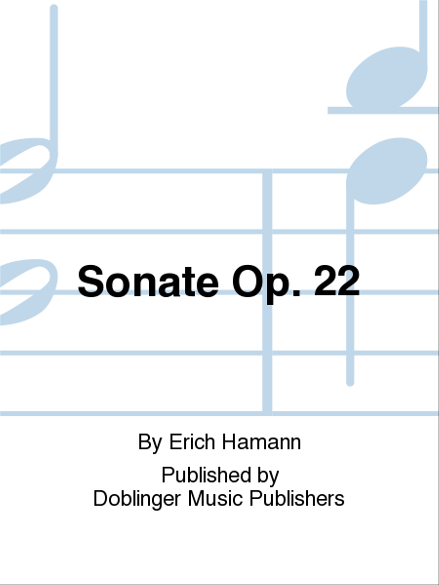 Sonate op. 22 Piano scores gallery preview page 1