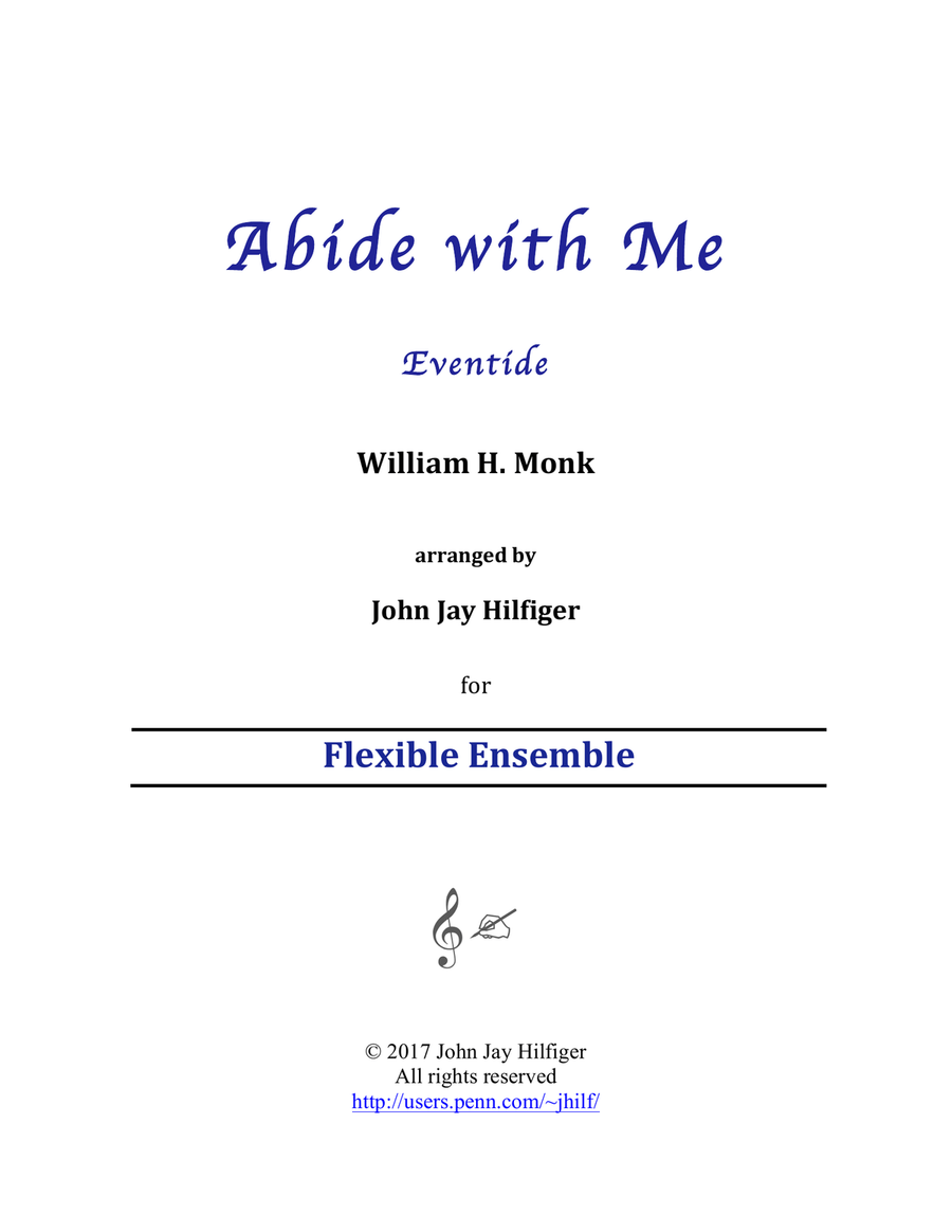 Abide with Me Full Orchestra scores gallery preview page 1