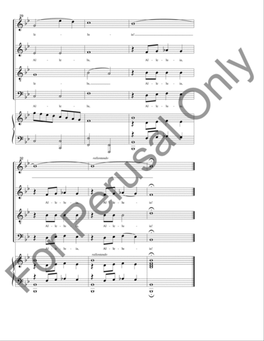 Christ Day 4-Part scores gallery preview page 5