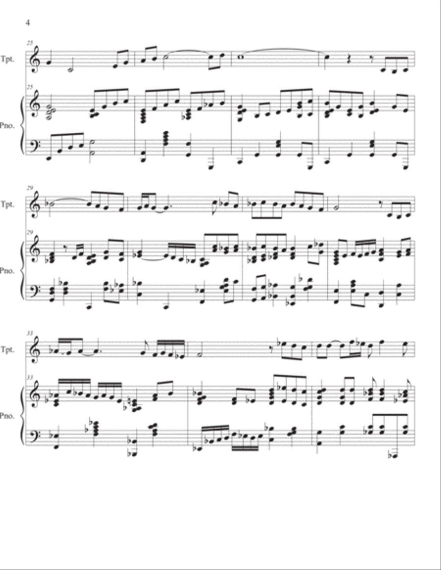 The Christmas Song (Chestnuts Roasting On An Open Fire) Trumpet Solo scores gallery preview page 4