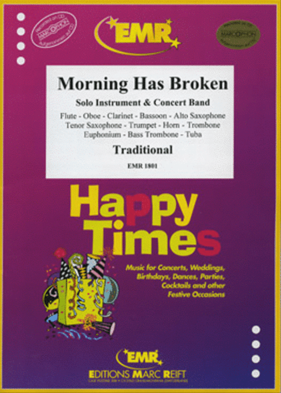 Morning Has Broken Concert Band scores gallery preview page 1