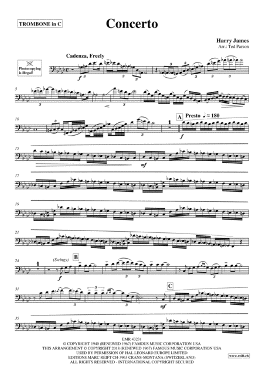 Concerto Piano Accompaniment scores gallery preview page 2