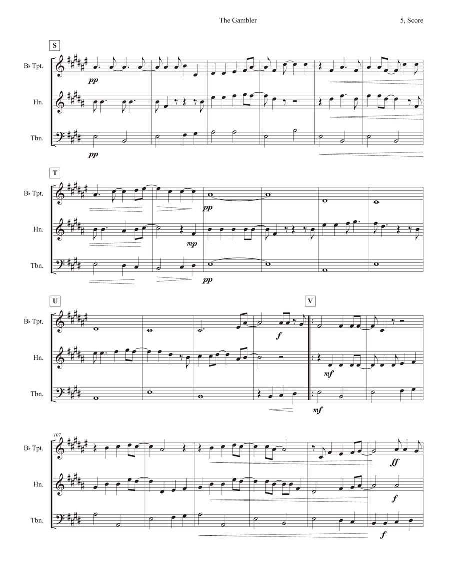 The Gambler School and Community scores gallery preview page 5