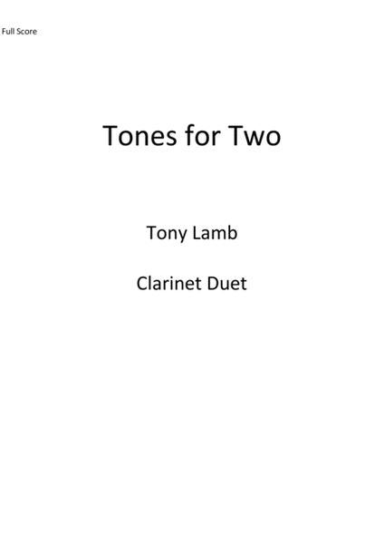 Tones for Two