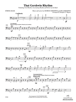 That Gershwin Rhythm: String Bass