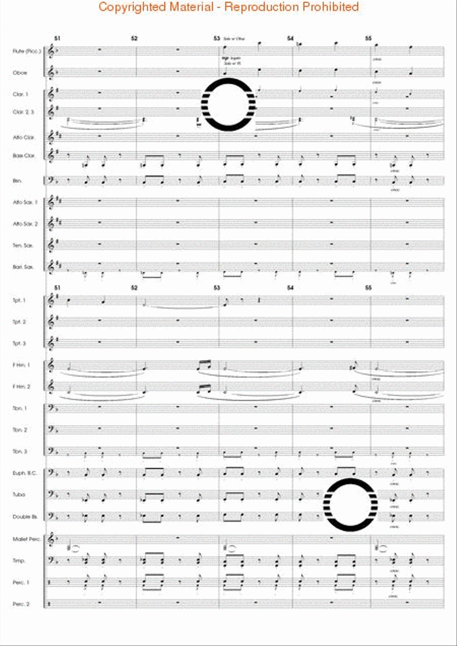 The Spirit Soars The Spirit Soars Concert Band scores gallery preview page 12