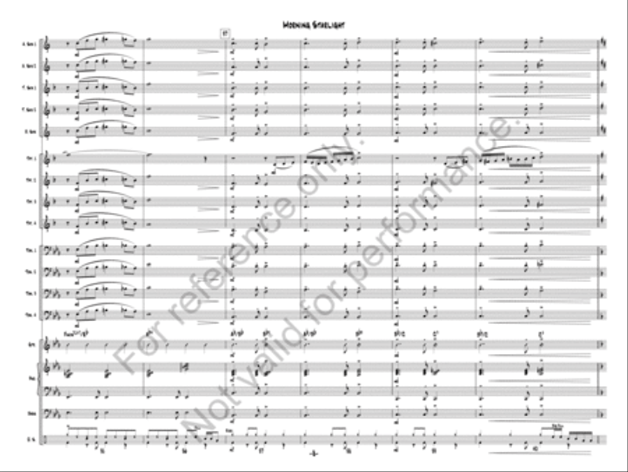 Morning Starlight Morning Starlight Jazz Ensemble scores gallery preview page 9