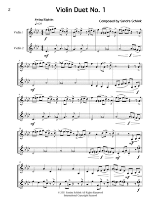 Jazz Violin Duets book 1 in All instrument keys